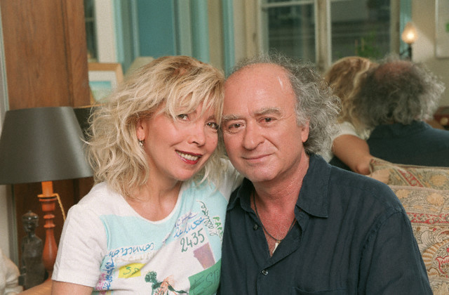 Georges Wolinski with wife Maryse. Image by © Eric Fougere/Kipa/Corbis