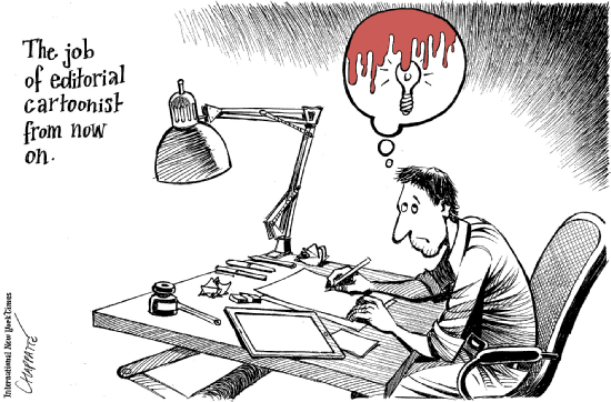 © Chappatte in The International New York Times